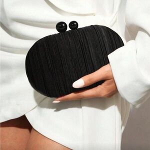 Elegant Black Clutch Bag